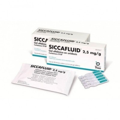 SICCAFLUID 2,5 mg/g GEL OFTALMICO 30 MONODOSIS 0