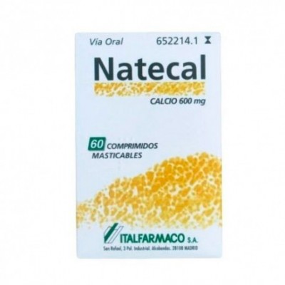 NATECAL 1500 mg (600 mg Ca) 60 COMPRIMIDOS MASTI