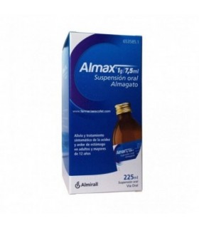 ALMAX 1 g/7,5 ml SUSPENSION ORAL 1 FRASCO 225 ml