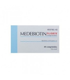 MEDEBIOTIN FUERTE 5 MG 40 COMPRIMIDOS