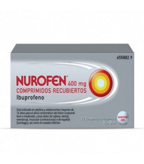 NUROFEN 400 MG 12 COMPRIMIDOS RECUBIERTOS