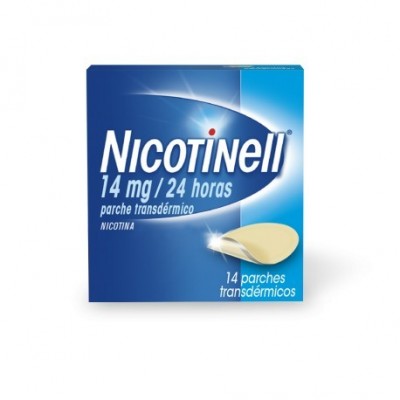 NICOTINELL 14 MG/24 H 14 PARCHES TRANSDERMICOS 3