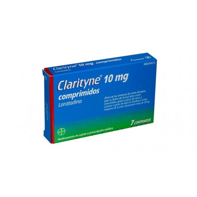 CLARITYNE 10 mg 7 COMPRIMIDOS