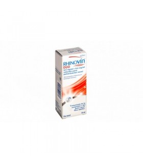 RHINOVIN DUO 0,5 mg/ml + 0,6 mg/ml SOLUCION PARA