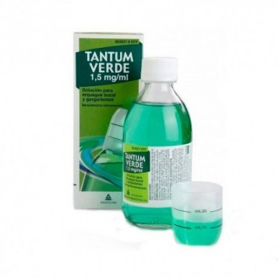TANTUM VERDE 1,5 mg/ml SOLUCION PARA GARGARISMOS