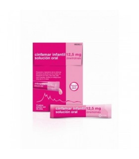 CINFAMAR INFANTIL 12,5 MG 12 SOBRES SOLUCION ORA