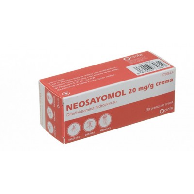 NEOSAYOMOL 20 mg/g CREMA 1 TUBO 30 g