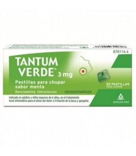 JUANOLGAR 3 mg 20 PASTILLAS PARA CHUPAR (SABOR M