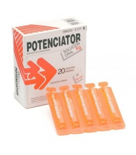 POTENCIATOR 5 g 20 AMPOLLAS BEBIBLES SOLUCION OR