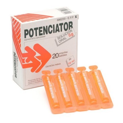POTENCIATOR 5 g 20 AMPOLLAS BEBIBLES SOLUCION OR