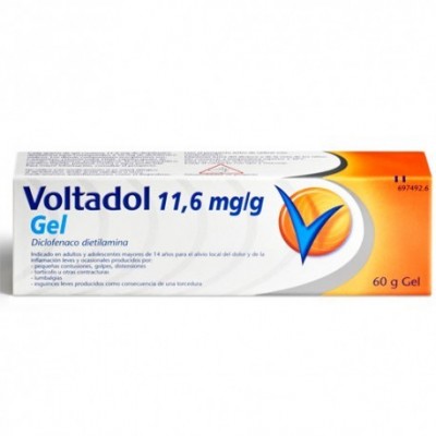 VOLTADOL 11,6 mg/g GEL CUTANEO 1 TUBO 60 g