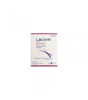 LACOVIN 20 mg/ml SOLUCION CUTANEA 4 FRASCOS 60 m