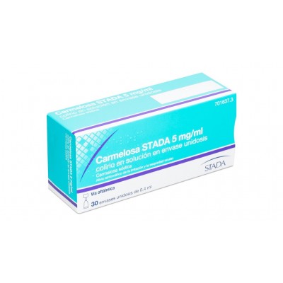 CARMELOSA STADA 5 mg/ml COLIRIO EN SOLUCION 30 M