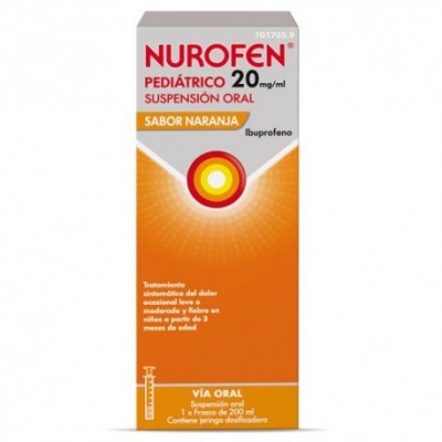 NUROFEN PEDIATRICO 20 mg/ml SUSPENSION ORAL 1 FR