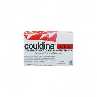 COULDINA INSTANT CON PARACETAMOL 20 SOBRES GRANU