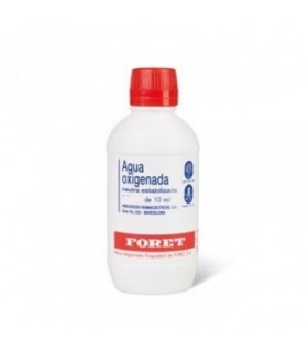 AGUA OXIGENADA FORET 30 MG/ML SOLUCION CUTANEA Y