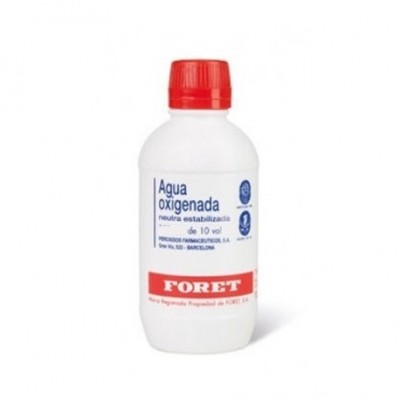 AGUA OXIGENADA FORET 30 MG/ML SOLUCION CUTANEA Y