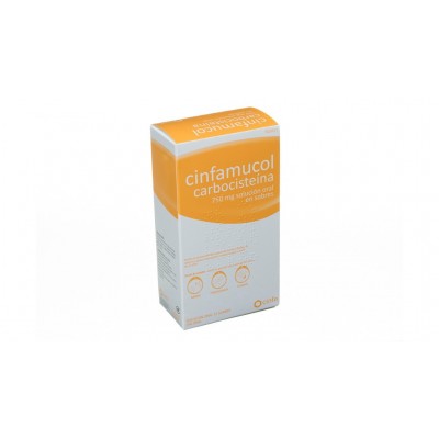CINFAMUCOL CARBOCISTEINA 750 MG 12 SOBRES SOLUCI