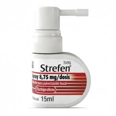 STREFEN SPRAY 8,75 mg/DOSIS SOLUCION PARA PULVER