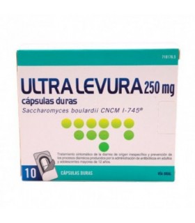 ULTRA-LEVURA 250 mg 10 CAPSULAS (BLISTER)