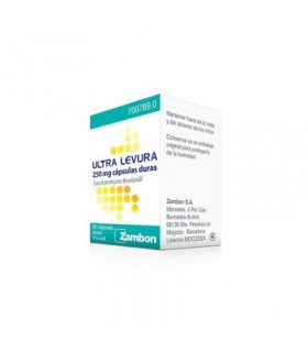 ULTRA-LEVURA 250 mg 20 CAPSULAS (BLISTER)
