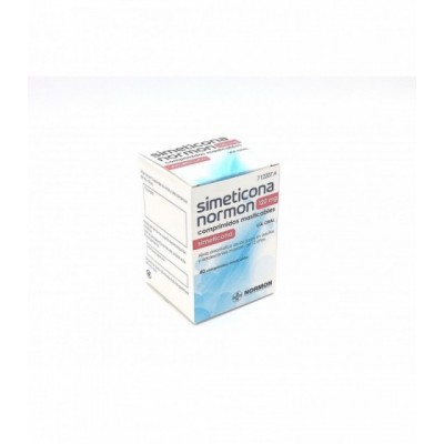 NORAFLAT FORTE 120 mg 40 COMPRIMIDOS MASTICABLES