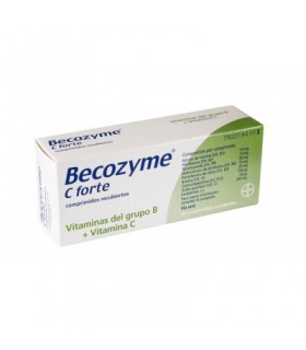 BECOZYME C FORTE 30 COMPRIMIDOS RECUBIERTOS