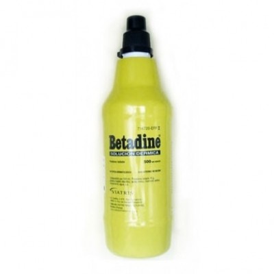BETADINE 100 MG/ML SOLUCION CUTANEA 1 FRASCO 500