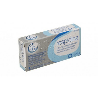 RESPIDINA 120 mg 14 COMPRIMIDOS LIBERACION PROLO
