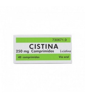 CISTINA 250 MG 40 COMPRIMIDOS