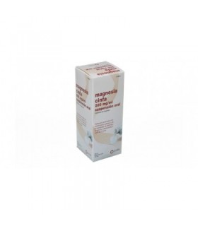 MAGNESIA CINFA 200 mg/ml SUSPENSION ORAL 1 FRASC