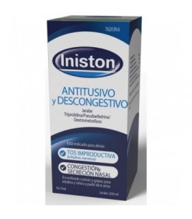INISTON TOS Y CONGESTION JARABE 1 FRASCO 200 ml