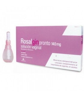 ROSALGIN PRONTO 140 MG SOLUCION VAGINAL 5 ENVASE