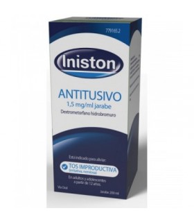 INISTON TOS 1,5 mg/ml JARABE 1 FRASCO 200 ml