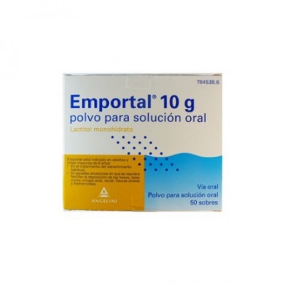 EMPORTAL 10 g 50 SOBRES POLVO PARA SOLUCION ORAL