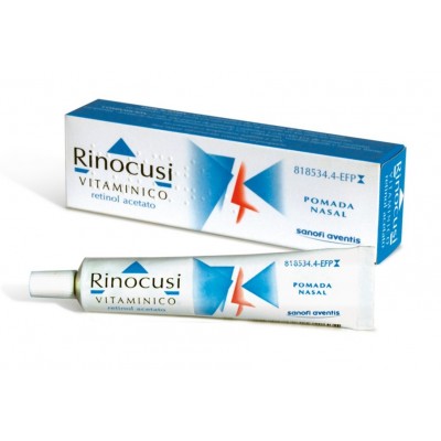RINOCUSI VITAMINICO 12.500 UI/g POMADA NASAL 1 T