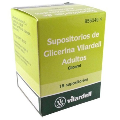 SUPOSITORIOS DE GLICERINA VILARDELL ADULTOS 3 g