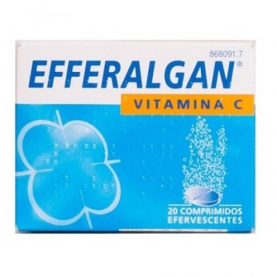 EFFERALDOL CON VITAMINA C 330 MG/200 MG 20 COMPR