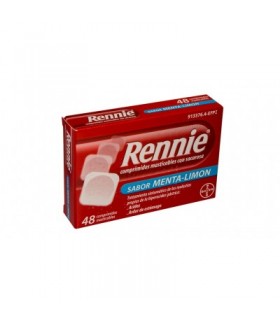RENNIE 680 mg/80 mg 48 COMPRIMIDOS MASTICABLES (