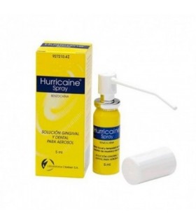 HURRICAINE SPRAY 200 mg/ml SOLUCION PARA PULVERI