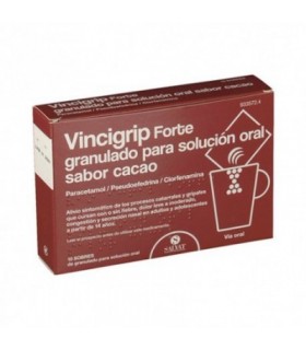 VINCIGRIP FORTE 10 SOBRES GRANULADO PARA SOLUCIO