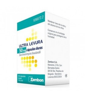 ULTRA-LEVURA 50 mg 50 CAPSULAS