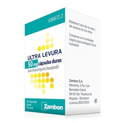 ULTRA-LEVURA 50 mg 50 CAPSULAS