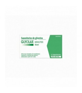 GLYCILAX ADULTOS 3,31 g 12 SUPOSITORIOS