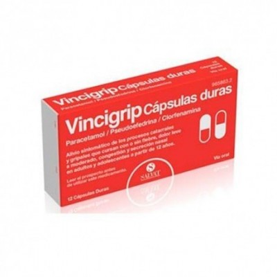 VINCIGRIP 12 CAPSULAS