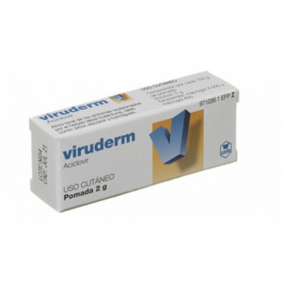 VIRUDERM 50 MG/G POMADA 1 TUBO 2 G