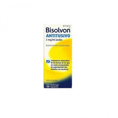 BISOLVON ANTITUSIVO 2 mg/ml JARABE 1 FRASCO 200