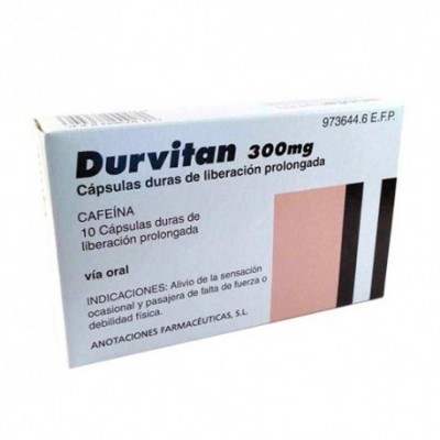 DURVITAN 300 mg 10 CAPSULAS LIBERACION PROLONGAD