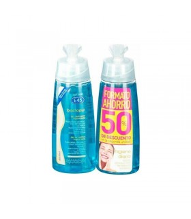 BACTOPUR GEL LIMPIADOR E45 LUTSINE 200 ML DUPLO