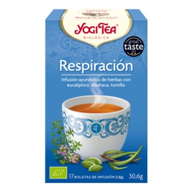 YOGI TEA RESPIRACION 17 BOLSITAS